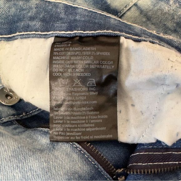 SOUTH POLE DENIM Bermuda Shorts Size 16 NWT - Picture 12 of 16